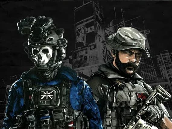 Thumbnail of John Price and Simon "Ghost" Riley