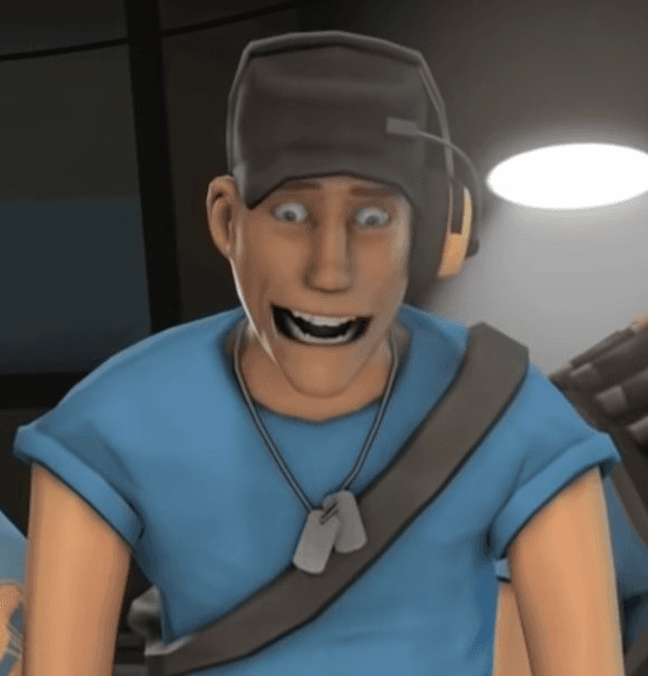 Thumbnail of Tf2 Blu Scout, but he’s a trans Guy,