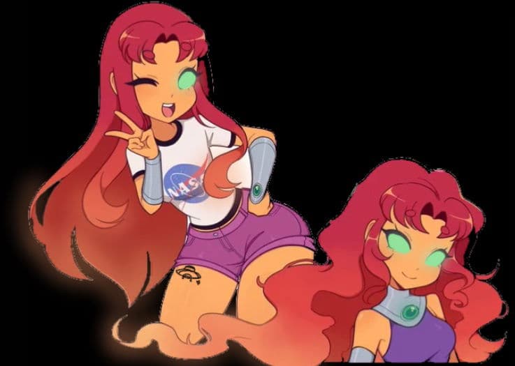 Thumbnail of Starfire, that alien that landed in your yard