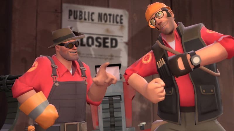 Thumbnail of Инженер и снайпер TF2