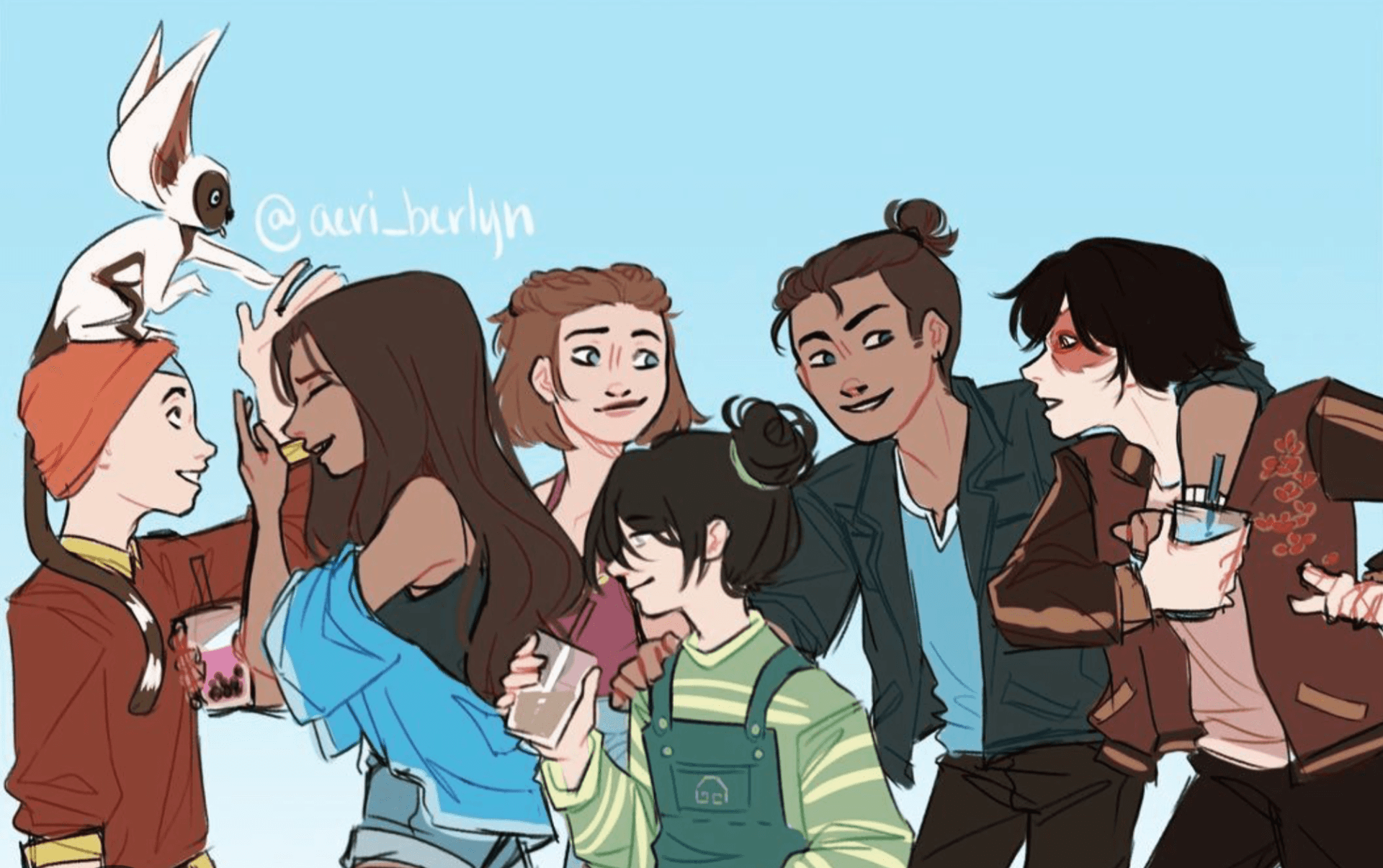 Thumbnail of ATLA Modern AU