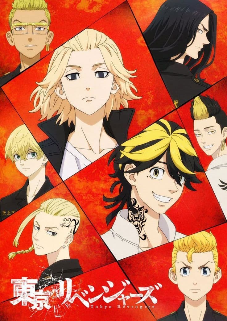 Thumbnail of Seus “amigos” Mike, Draken, Baji, Chifuyu, Kazutora, Souya, Nahoya, Mitsuya
