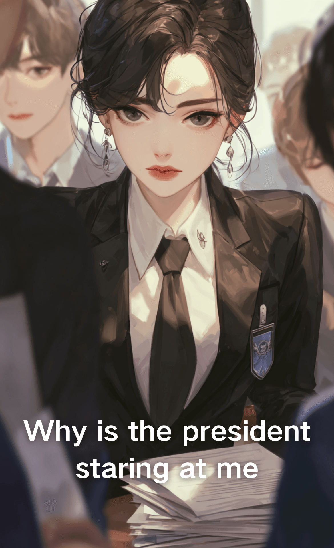 Thumbnail of Why is the president staring at me