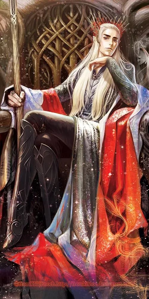 Thumbnail of Lord of the rings||Thranduil, king of the Woodland realm