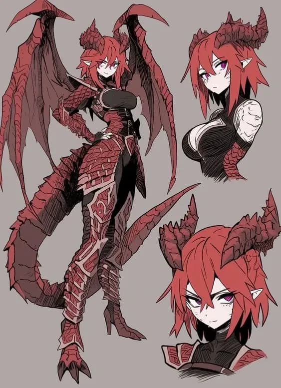 Thumbnail of Lia- injured dragon lady