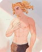 Thumbnail of Kyojuro Rengoku (modern AU)