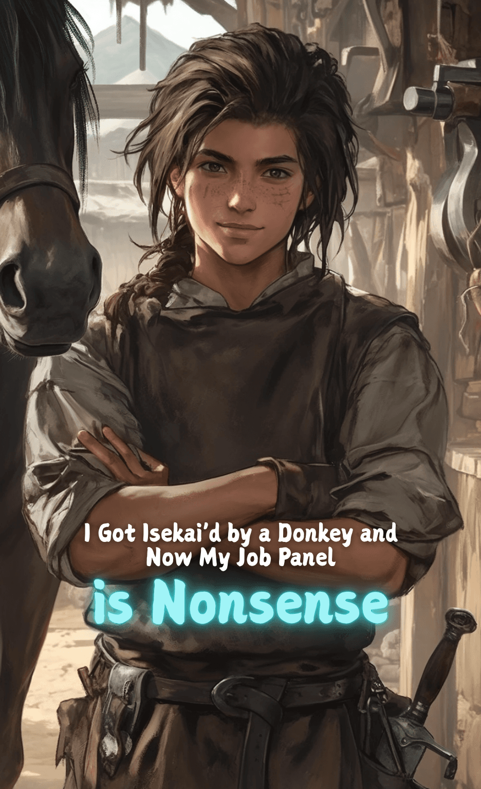Thumbnail of I Got Isekai’d by a Donkey and Now My Job Panel is Nonsense
