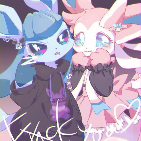 Thumbnail of Glaceon and Sylveon  (UPDATED!)