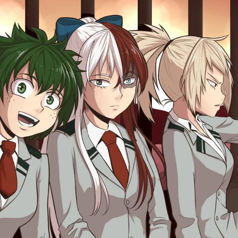Thumbnail of My hero academia (female association) AU 