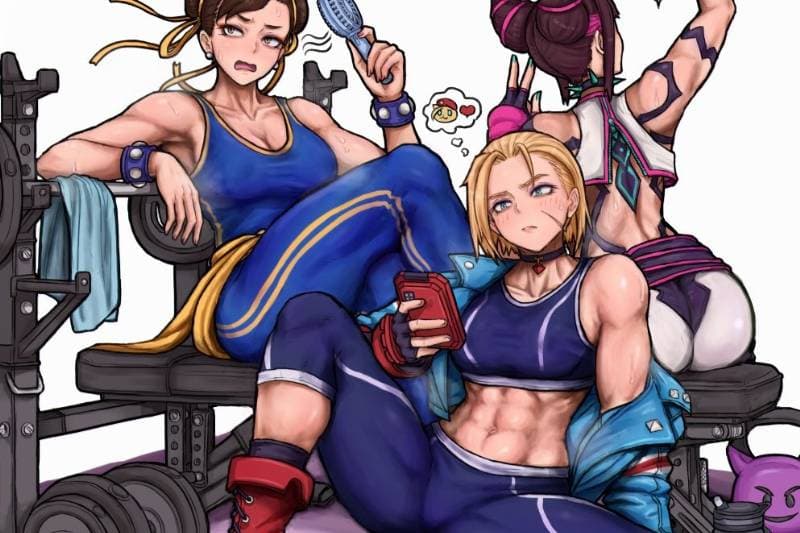 Thumbnail of Chun-Li, Cammy und Juri