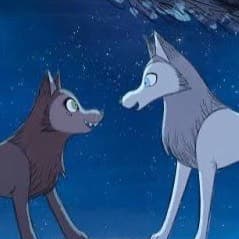 Thumbnail of Mebh og mactire and Robyn Goodfellowe (wolf form’s)