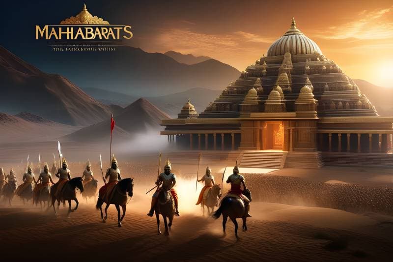 Thumbnail of "QuantumVerse: AI Explorations in Mahabharata's Visual Realm"