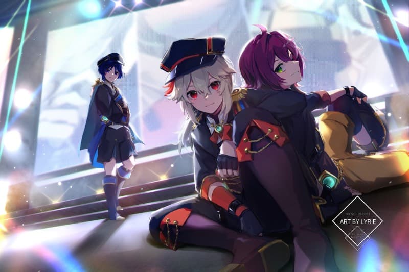 Thumbnail of Kazuha Idol AU