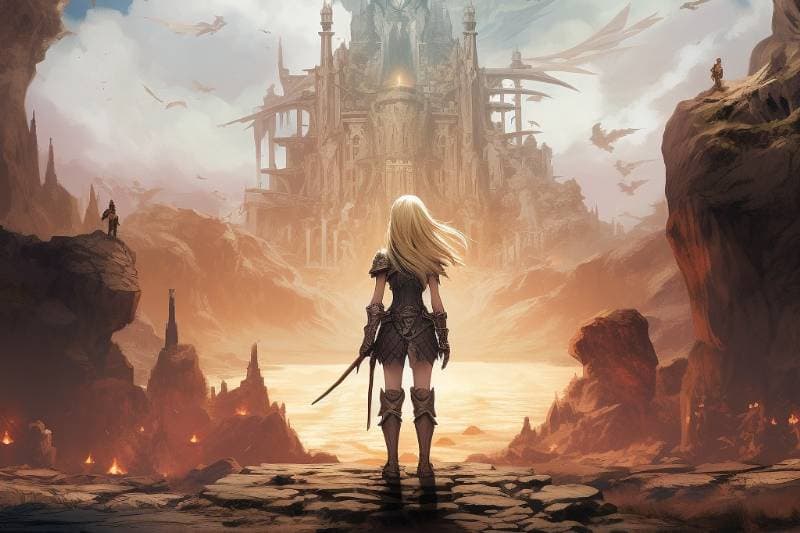 Thumbnail of [AI Novel]As Crônicas das Guerras de Guildas 🏰  <Capítulo 1> 