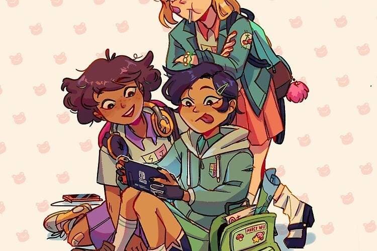 Thumbnail of Anne and Sasha and marcy