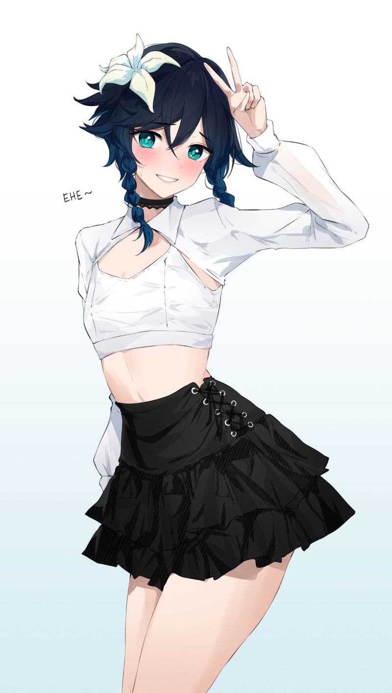 Thumbnail of Horny Femboy Venti