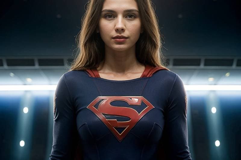 Thumbnail of Supergirl KI Kunstaufforderung Generator