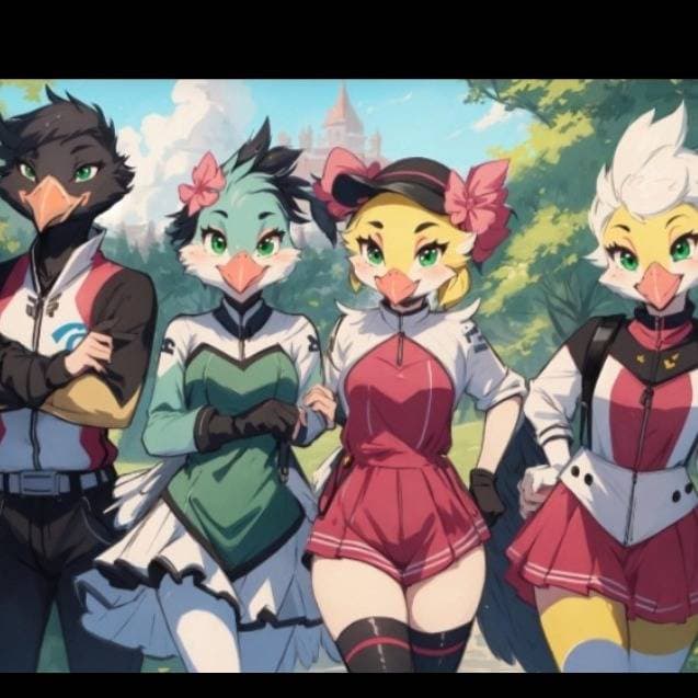 Thumbnail of Жизнь с воронами (фурри / антропоморфные персонажи)