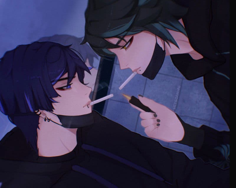 Thumbnail of ⛧☾༺ Скара и Сяо ༻☽⛧