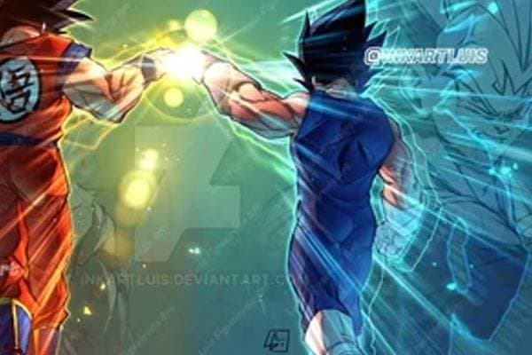 Thumbnail of Vegeta and Goku