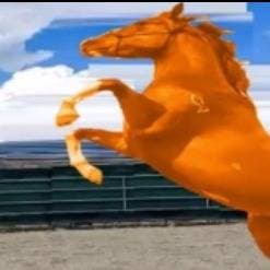 Thumbnail of Jovial Merryment(Orange Horse)[Horse Race Tests]{RP Edition}