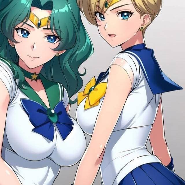 Thumbnail of Sailor Нептун и Sailor Уран