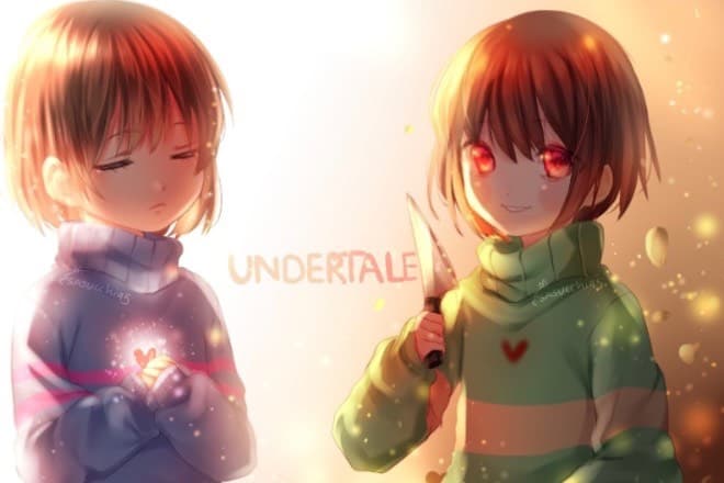 Thumbnail of Undertale Chara and Frisk (Adults + NSFW)
