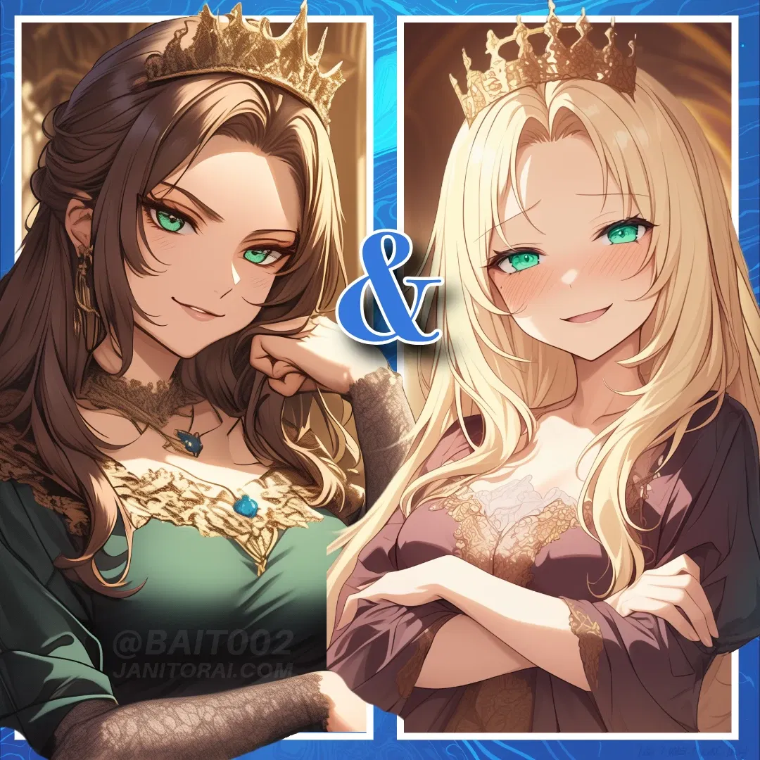 Thumbnail of Elaine & Anastasia - Duo (Obsessive Royals)