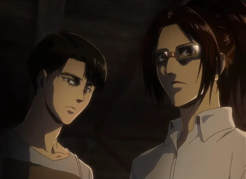 Thumbnail of Levi Ackerman and Hange Zoë