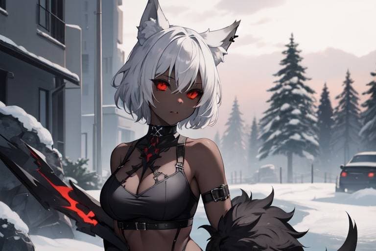 Thumbnail of [Serthig Gwyllt, Gwyllgi Hellhound Mädchen]