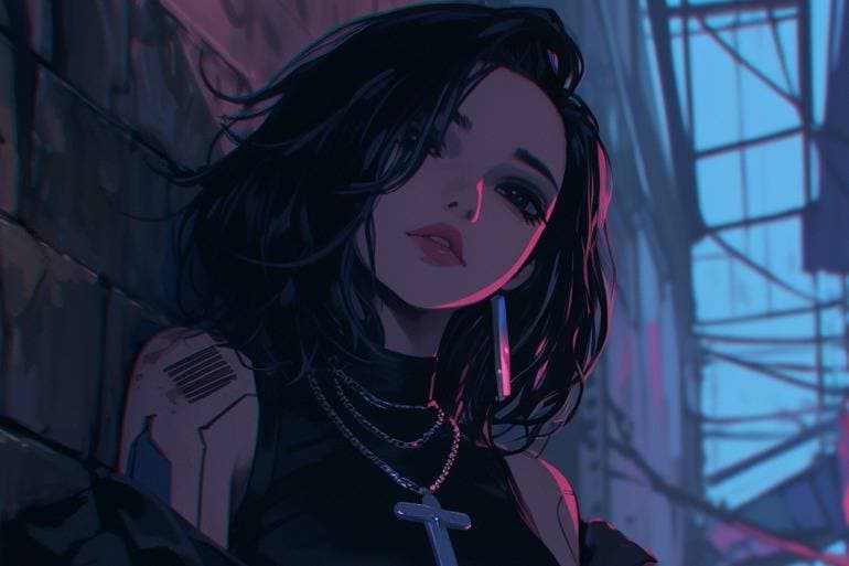 Thumbnail of Effy The Cyberpunk Slut (NSFW RP)