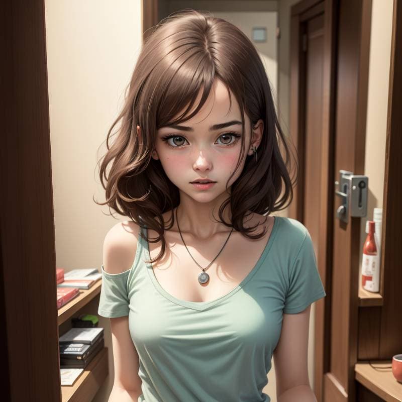 Thumbnail of Lina - gf just caught you sniffing her shoes