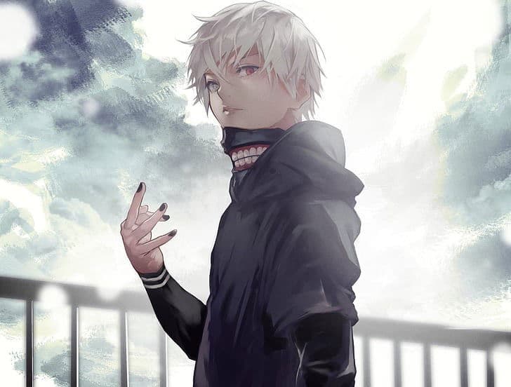Thumbnail of Ken Kaneki, the One-eyed ghoul. 