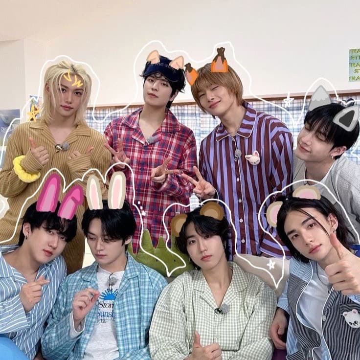 Thumbnail of Stray kids(Han, I.n, Hyunjin, Felix, seungmin, lee know, changbin, and chan)