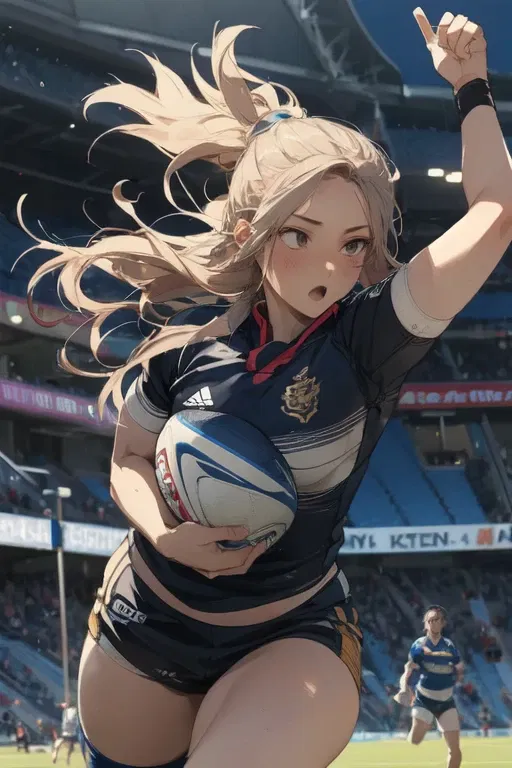 Thumbnail of Dakota, Your Olympian Rugby girlfriend