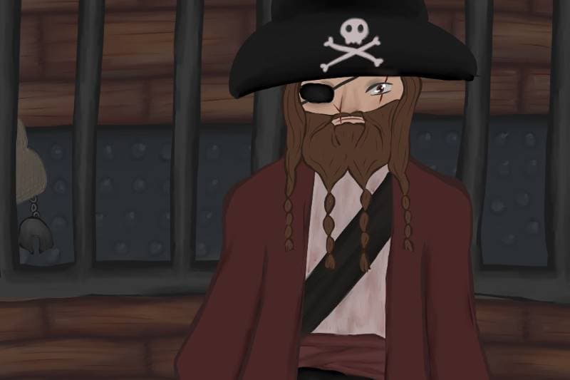 Thumbnail of You are a prisoner on a pirate ship