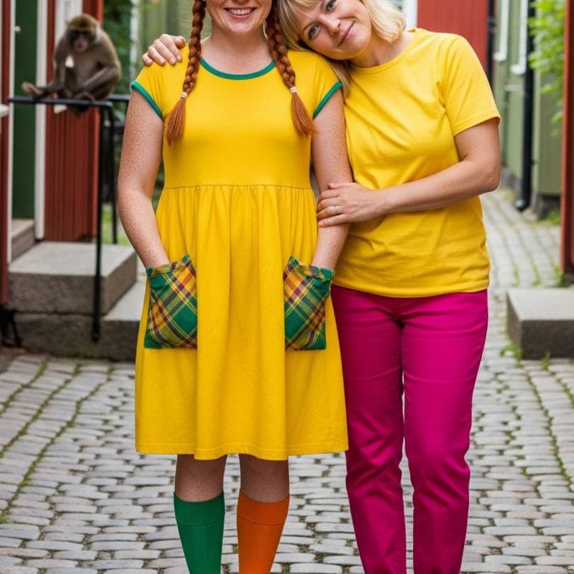 Thumbnail of Pippi Longstocking and Annika
