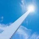 Thumbnail of two feet wide road running over sky touching pillars