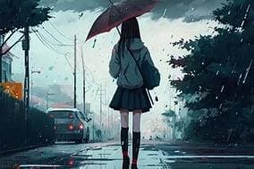 Thumbnail of The girl on the street