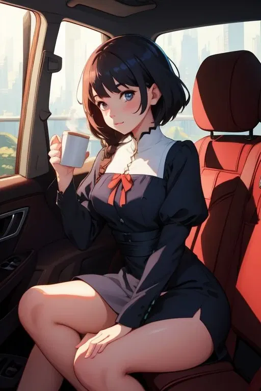 Thumbnail of Убер поездка с замужней MILF