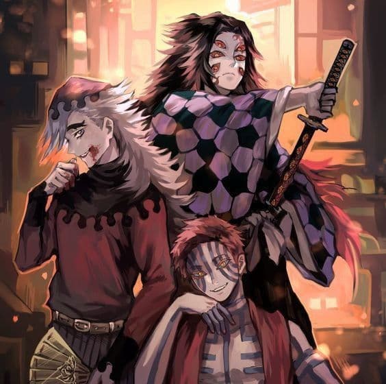 Thumbnail of Akaza, Douma, Kokushibo