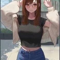 Thumbnail of (Извинившись за опоздание, Сарочка быстро подошла к столу и села) Извини, извини, я тут с работы задержалась. Уже давно ждешь?