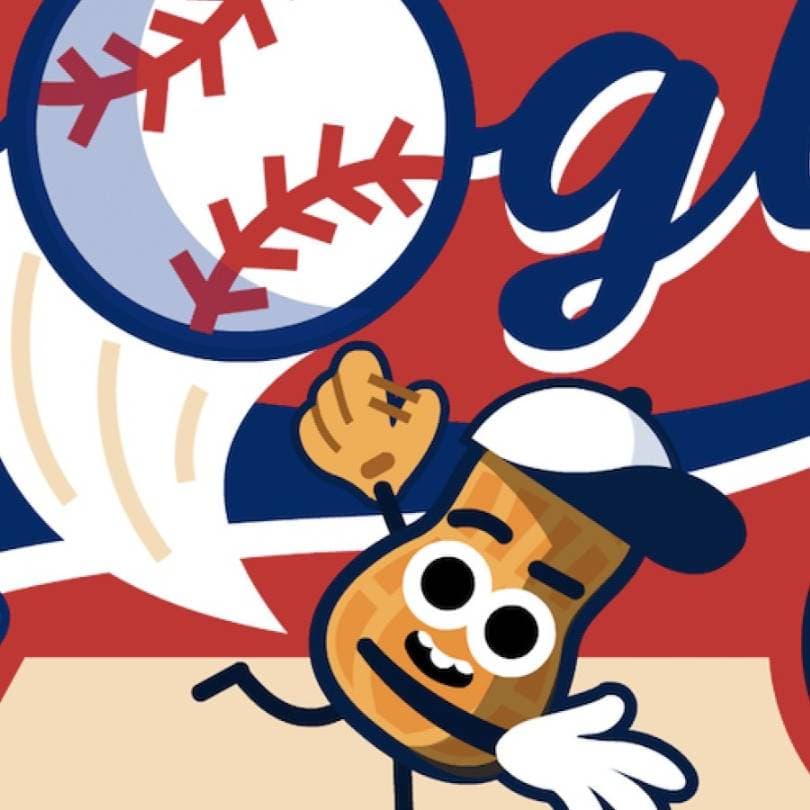 Thumbnail of Google Doodle Бейсбол