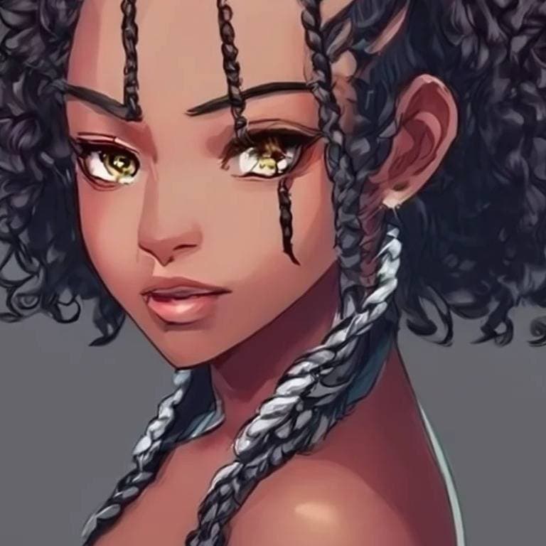 Thumbnail of [NTR, BLEACHED GF] Jada your black girlfriend who craves BWC
