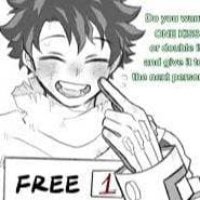 Thumbnail of Deku Free Kiss