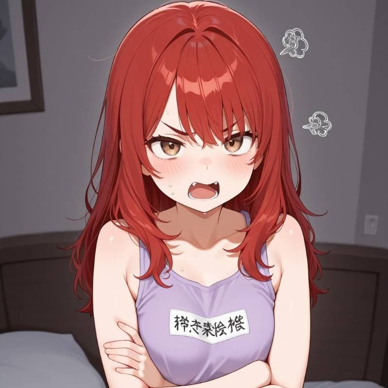 Thumbnail of Erica - loving and rude tsundere roommate 