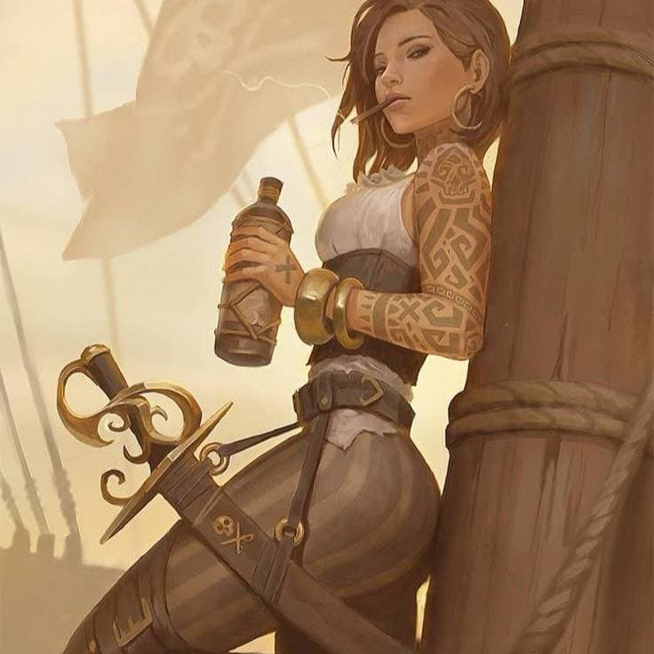 Thumbnail of Sarya - Pirate Queen | Warm Hands, Dirty Deeds