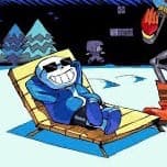 Thumbnail of sans T. Skeleton