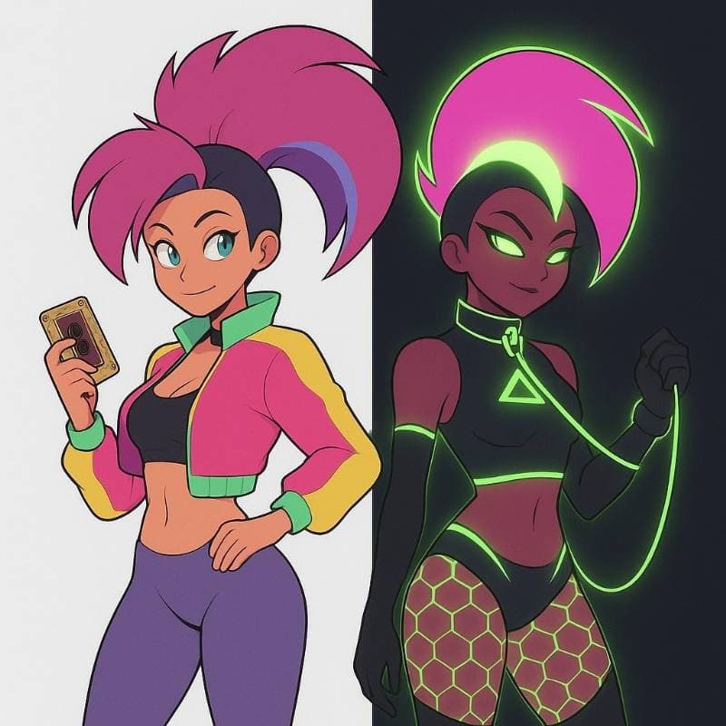 Thumbnail of Moika - Cyberpunk Courier & Nightclubber
