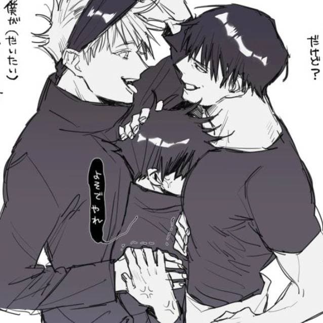 Thumbnail of toji n gojo n megumi 